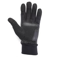 カヴァーワーク フリースソフト防風グローブ ブラック L 2足 FT-355406-BK-L-2P 1セット(3双)（直送品）