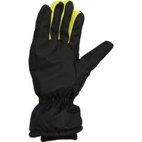 カヴァーワーク 軽量透湿防水防寒グローブ ブラック×イエロー L BL-355400-L 1セット(3双)（直送品）