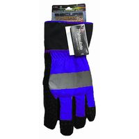 青井商店 防水防寒セキュアサーモ ネオ ネイビー LL A-934-LL 1双（直送品）