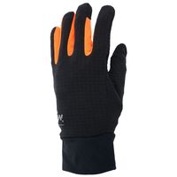 カヴァーワーク ブロックフリースストレッチグローブ 蛍光オレンジ L 2双 FT-357501-OR-L-2P 1セット(3双)（直送品）