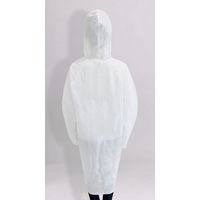 丸十コーポレーション 丸十 PEVAポケットコート サイズ:LL クリア 04000572-006-01 1着（直送品）