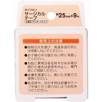 大和漢 ダイワカンサージカルテープ半透明プラスチックタイプ 25mmx9m 04532590 1個