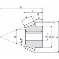 小原歯車工業 マイタ アンギュラマイタ(焼入プラス) SAMーH SAM2.5ー20045H 1個（直送品）