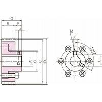小原歯車工業 平歯車 プラスチック平歯車 SUKB組付PSA平歯車 PSUKB [Jシリーズ] PSUKB2.5ー55J30 1個（直送品）