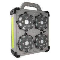 ジェントス ガンツ ワイヤレスワーニングライト GZW-RBY-8 1セット(8個入)（直送品）