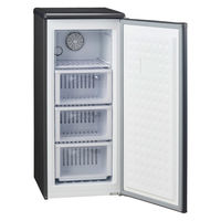 三ツ星貿易 ファン式冷凍庫86L MA-085FF-B 1台（直送品）