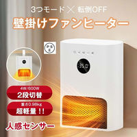 ケイ・エス・ケイ 壁掛けヒーター 人感センサー付 超軽量 S980 1台（直送品）