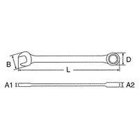 SIGNET 10mm SIGNETレンチ 34210 1個（直送品）