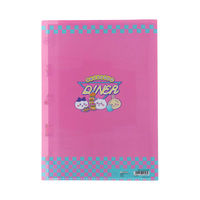 サンスター文具 ダイカットクリアファイル5ポケット ちいかわ DINER ランチ S2175614 1個