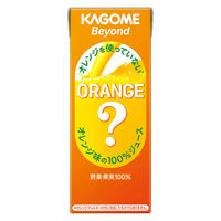 カゴメ Beyond オレンジを使っていないオレンジ味の100%ジュース 195ml 1箱（24本入）