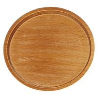 ウッドマルチコースター サークルナチュラル 1セット（1個×6） LAKOLE/ラコレ