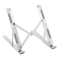 折り畳みアルミPCスタンド シルバー 1セット（1個×6） LAKOLE/ラコレ