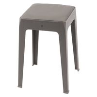 スタッキングチェアL グレー 1セット（1脚×4） LAKOLE/ラコレ