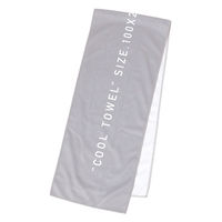 クールタオル(ボトル) グレー 1セット（1個×5） LAKOLE/ラコレ