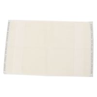 タオルバスマット（S） アイボリー 1セット（1枚×6） LAKOLE/ラコレ