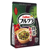 550gフルグラ抹茶あずき味　６袋　カルビー　シリアル