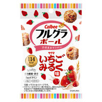 26gフルグラボールいちごみるく味　３袋　カルビー　シリアル