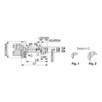 タンガロイ HSK AーSRKINーCX HSKA63SRKIN8X80CX 1個（直送品）
