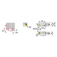 タンガロイ QCーJSDJ2XRーYーCHP QC16-JSDJ2XR07-Y-CHP 1個（直送品）