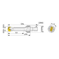 タンガロイ TIDーM L/D=3 TID095M10-3 1個（直送品）