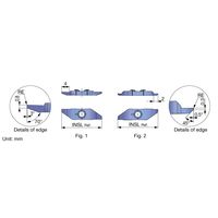 タンガロイ JVBN R/L JVBN45L0310FL:SH7025 1セット(5個)（直送品）