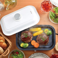 新津興器 ソロホットプレート(蓋付) SPT-08 1個（直送品）