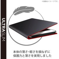 らくらくスマホ F-52B ケース カバー レザー 手帳 マグネット ブラック PM-F213PLFUBK エレコム 1個（直送品）