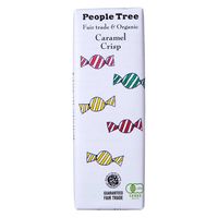 PeopleTree(ピープルツリー) オーガニック カラメルクリスプ 1セット（1個×3）  チョコレート 輸入チョコレート