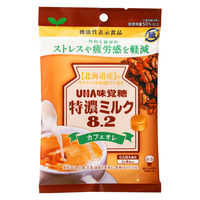 機能性表示食品 特濃ミルク8.2 カフェオレ 6袋 味覚糖 キャンディ 飴