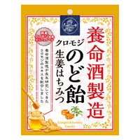 養命酒製造クロモジのど飴生姜はちみつ 6袋 養命酒製造 キャンディ 飴