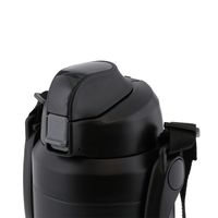 ベストコ ステンレス スポーツジャグ 1.8L マットブラック ND-8715 トラクション ダブルステンレス 4975970254592（直送品）