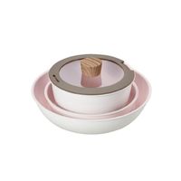 ベストコ IH フライパン 26cm サクラホワイト ND-8363 セラティセラミックワンハンドル 4975970255384 1個（直送品）