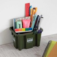 ベストコ 収納 コンテナストレージ ボックス S カーキ MA-3052 スタックネスト 4975970255674 1個（直送品）