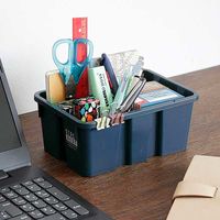 ベストコ 収納 コンテナストレージ ボックス M ネイビー MA-3054 スタックネスト 4975970255698 1個（直送品）