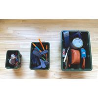 ベストコ 収納 コンテナストレージ L カーキ MA-3067 スタックスタック 4975970255827 1個（直送品）