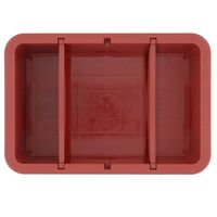 ベストコ 収納 パーテーション S ワインレッド MA-3071 スタックスタック 4975970255865 1個（直送品）