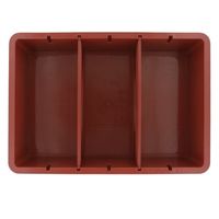 ベストコ 収納 パーテーション L ワインレッド MA-3077 スタックスタック 4975970255926 1個（直送品）