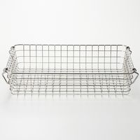 無印良品 ステンレスワイヤーバスケット2 約幅37×奥行26×高さ8cm 良品計画