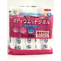 ボディウェットタオル 全身清拭用 1セット（30本入×24袋）