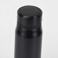 ベストコ ステンレスボトル 軽量 500ml ステンブラック ND-5846 ラベル 4975970249154 1個（直送品）