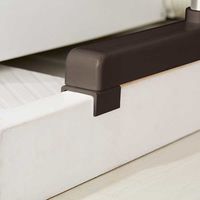 ベストコ ステンレス 洗濯機ラック ハンガー掛付 ブラウン NY-235 防水パンにも置ける 4975970254134 1個（直送品）