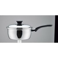 ベストコ IH 片手鍋 ソースパン ステンレス 3層鋼 18cm SJ-3145 ミラスティ 4979487931458 1個