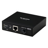 光メディアコンバーター 10Gbps対応 耐熱50℃ シングルモード マルチモード ECB-SF-XDA エレコム 1個（直送品）