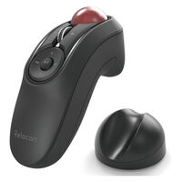 Bluetooth ハンディトラックボールマウス Relacon メディアコントロールボタン M-RT1BRXBK エレコム 1個（直送品）