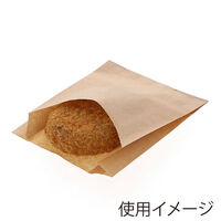 NF耐油スナック袋 未晒無地 1袋（100枚入）（わけあり品）