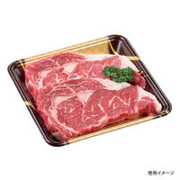 エフピコ 発泡トレー FLB-A20-30 波格子金 4B980206 1袋(100個)（直送品）