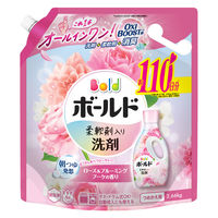 ボールド 柔軟剤入り洗濯洗剤 ローズ＆ブルーミングブーケ 詰め替え 2660g 1セット（1個×3）洗濯洗剤 P＆G