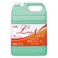 レオナイスボディソープ　ハーバルフローラルの香り　業務用4.5L 1セット（1個×3）ライオン