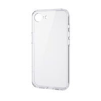 iPhone 16e 17e ケース ハイブリッド 衝撃吸収 メタルステッカー付 PMーA25SHVCKKCR 1個 エレコム