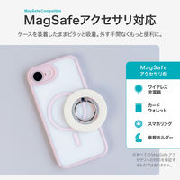 iPhone 17e/iPhone 16e 耐衝撃ハイブリッドケース 「Velta mag」 ライトグレー（直送品）